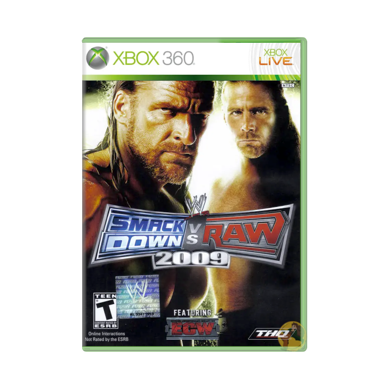 WWE SmackDown vs. Raw 2009 (Xbox 360)