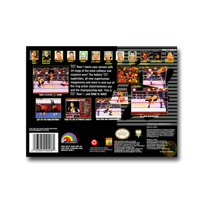 WWF Raw (Nintendo SNES)