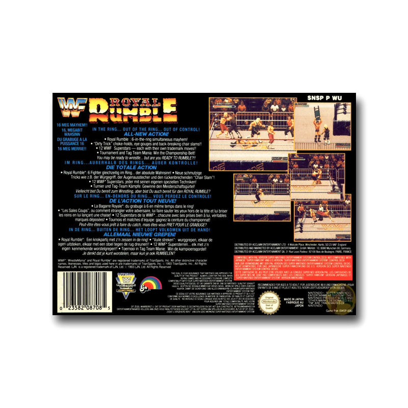 WWF Royal Rumble (Nintendo SNES)