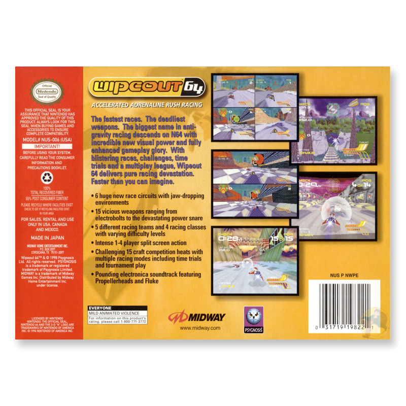 Wipeout 64 (Nintendo 64)