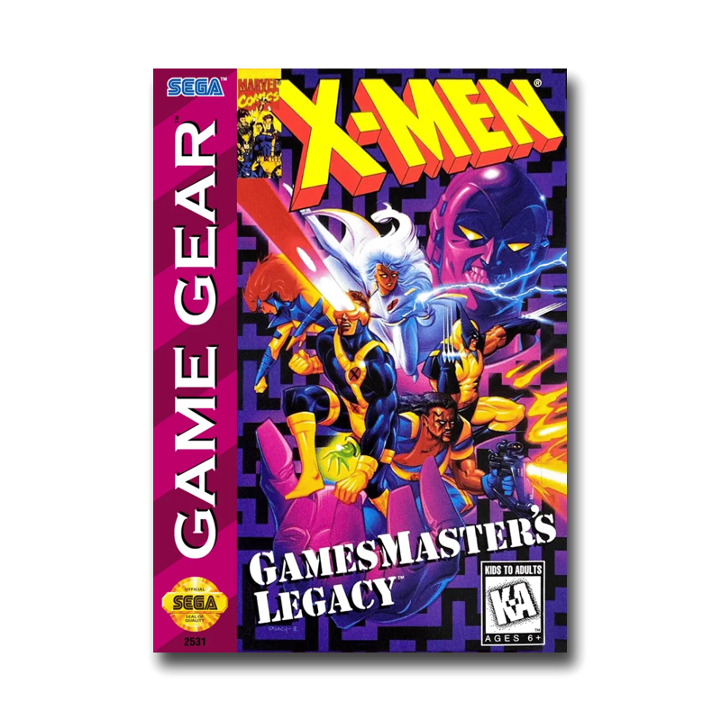 X-Men: Gamesmaster's Legacy (Sega Game Gear)