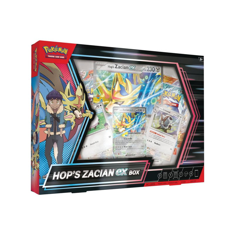 Pokémon TCG: Scarlet & Violet - Hop's Zacian EX Box