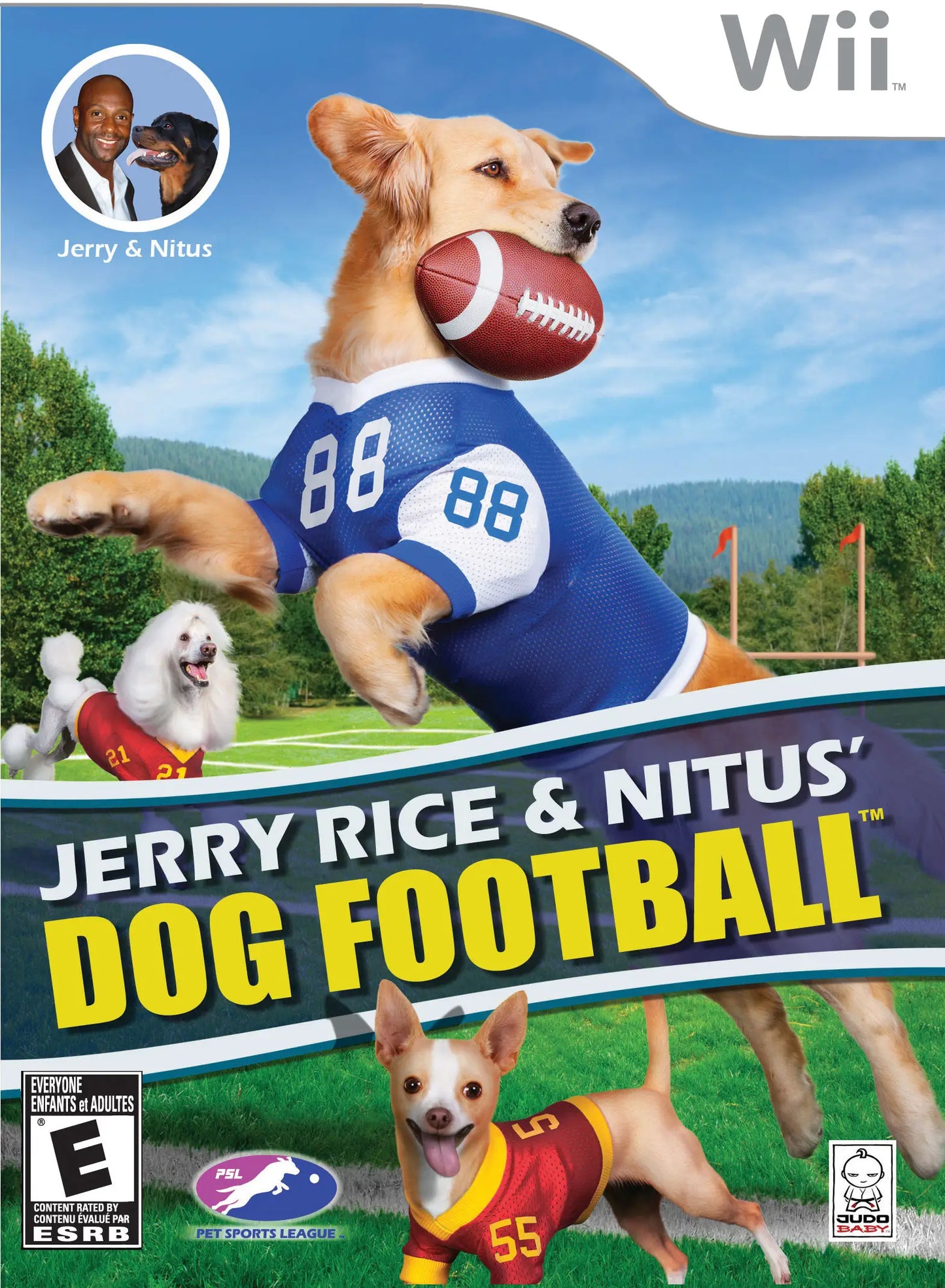 Jerry Rice & Nitus' Dog Football (Nintendo Wii)