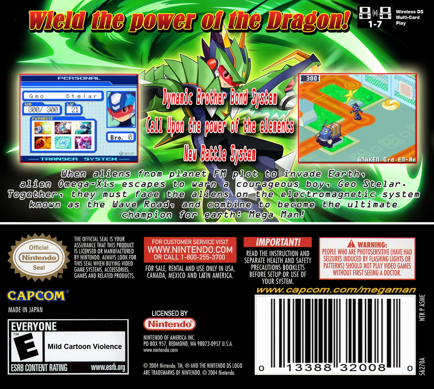 Mega Man Star Force: Dragon (Nintendo DS)