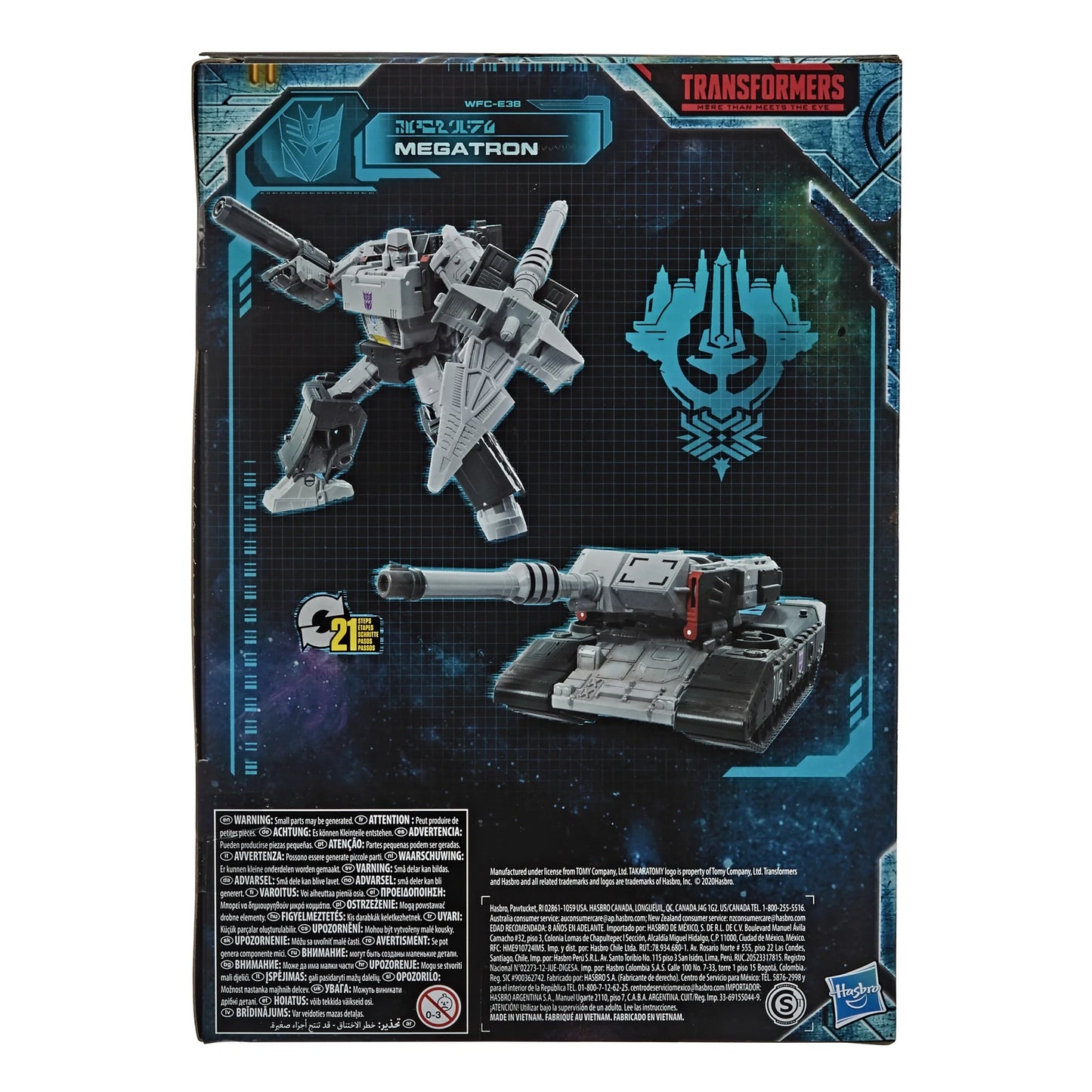 Transformers: War for Cybertron Earthrise - Megatron Voyager Class Action Figure (Hasbro/ Takara Tomy)