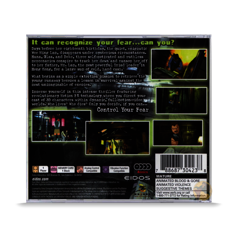 fear effect (PlayStation 1)