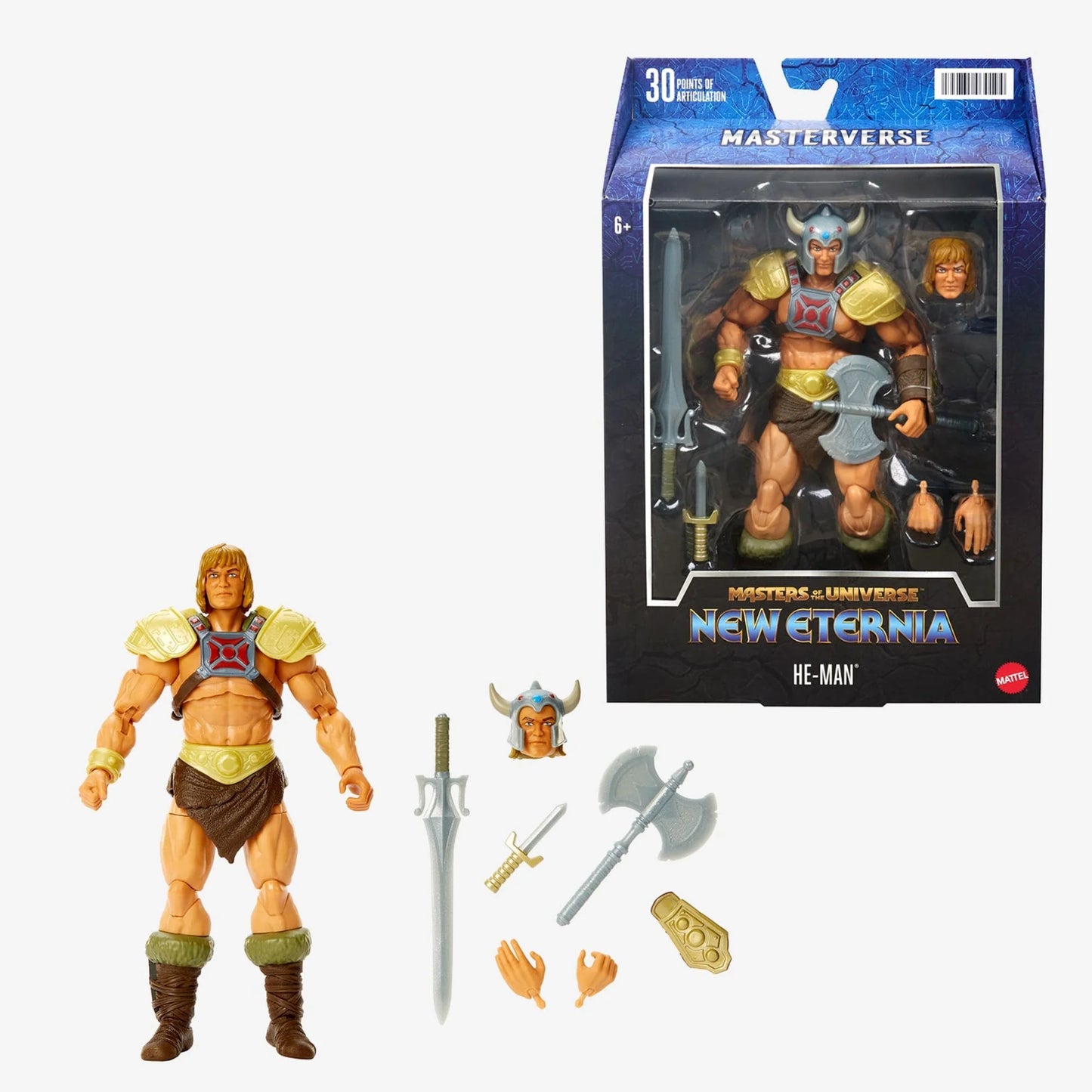 Masters of the Universe: New Eternia - He-Man Masterverse Action Figure (Mattel)