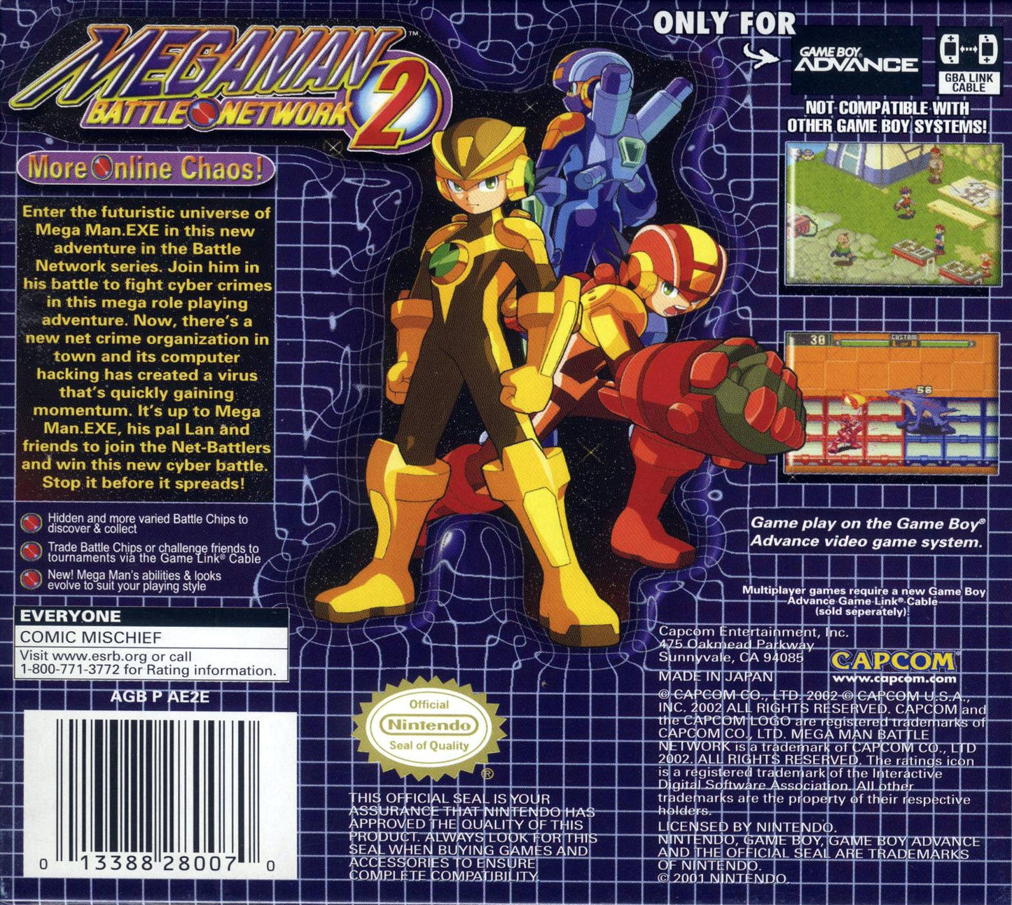 Mega Man Battle Network 2 (Nintendo Game Boy Advance)