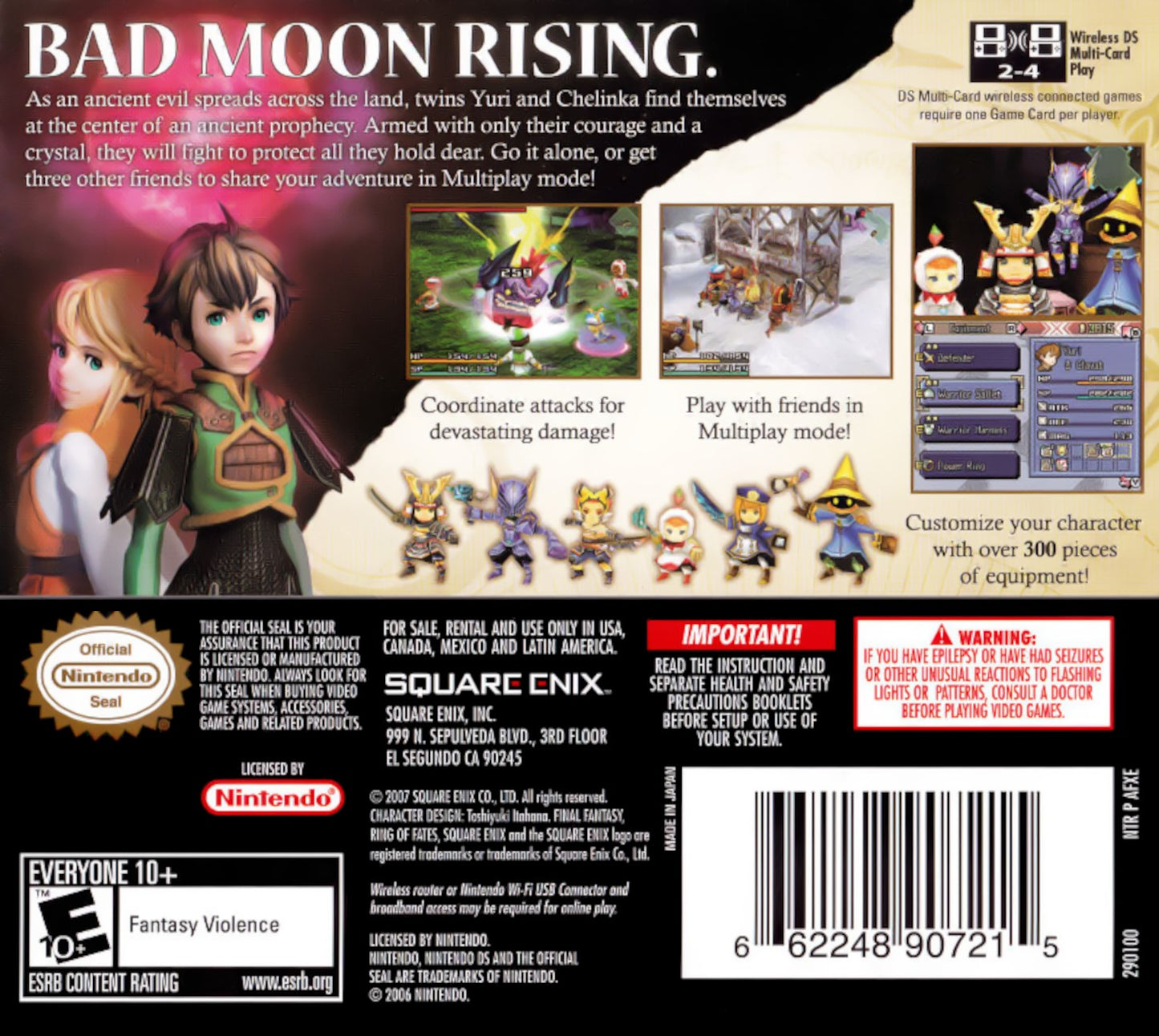 Final Fantasy: Crystal Chronicles - Ring of Fates (Nintendo DS)