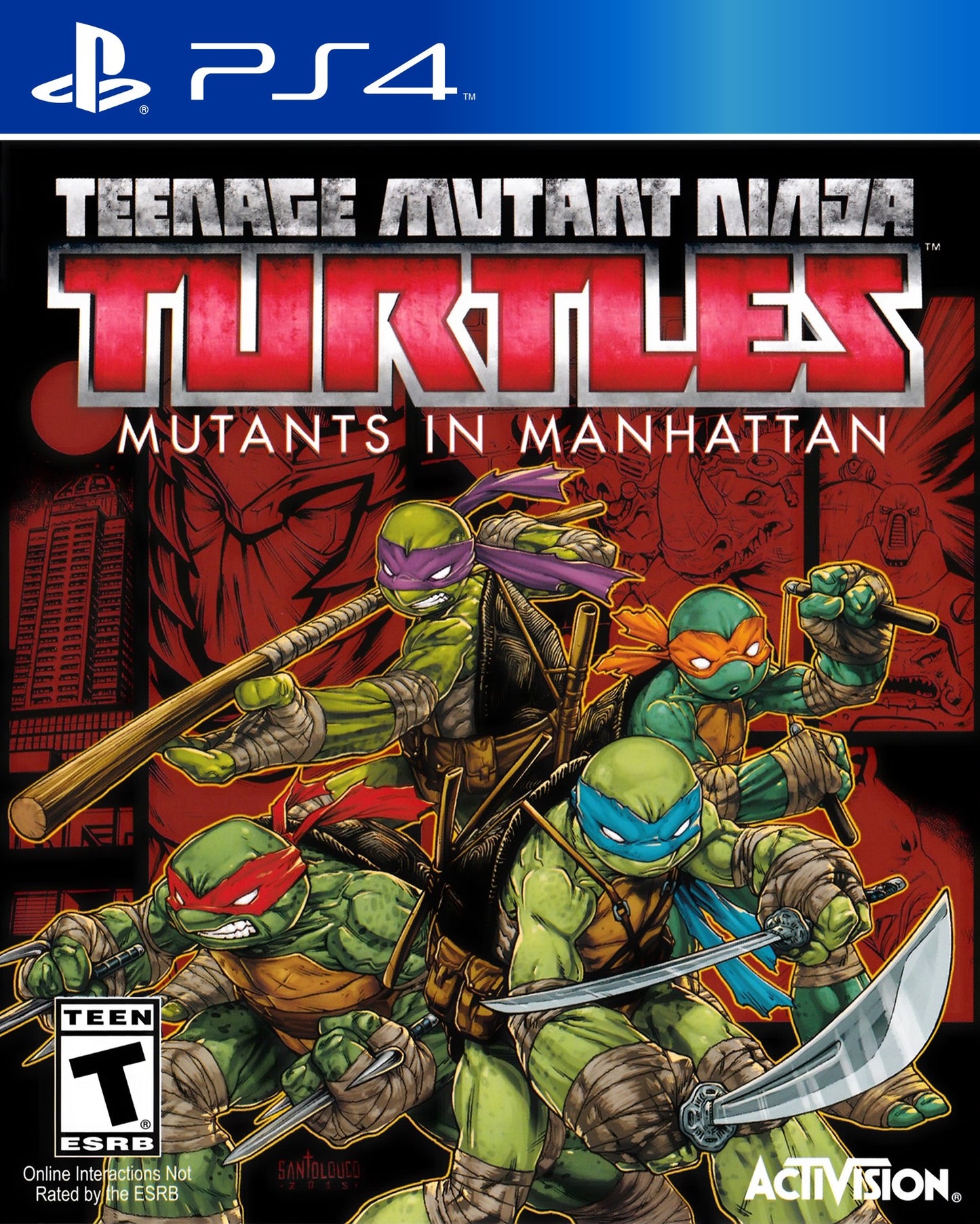 Teenage Mutant Ninja Turtles: Mutants in Manhattan (PlayStation 4)