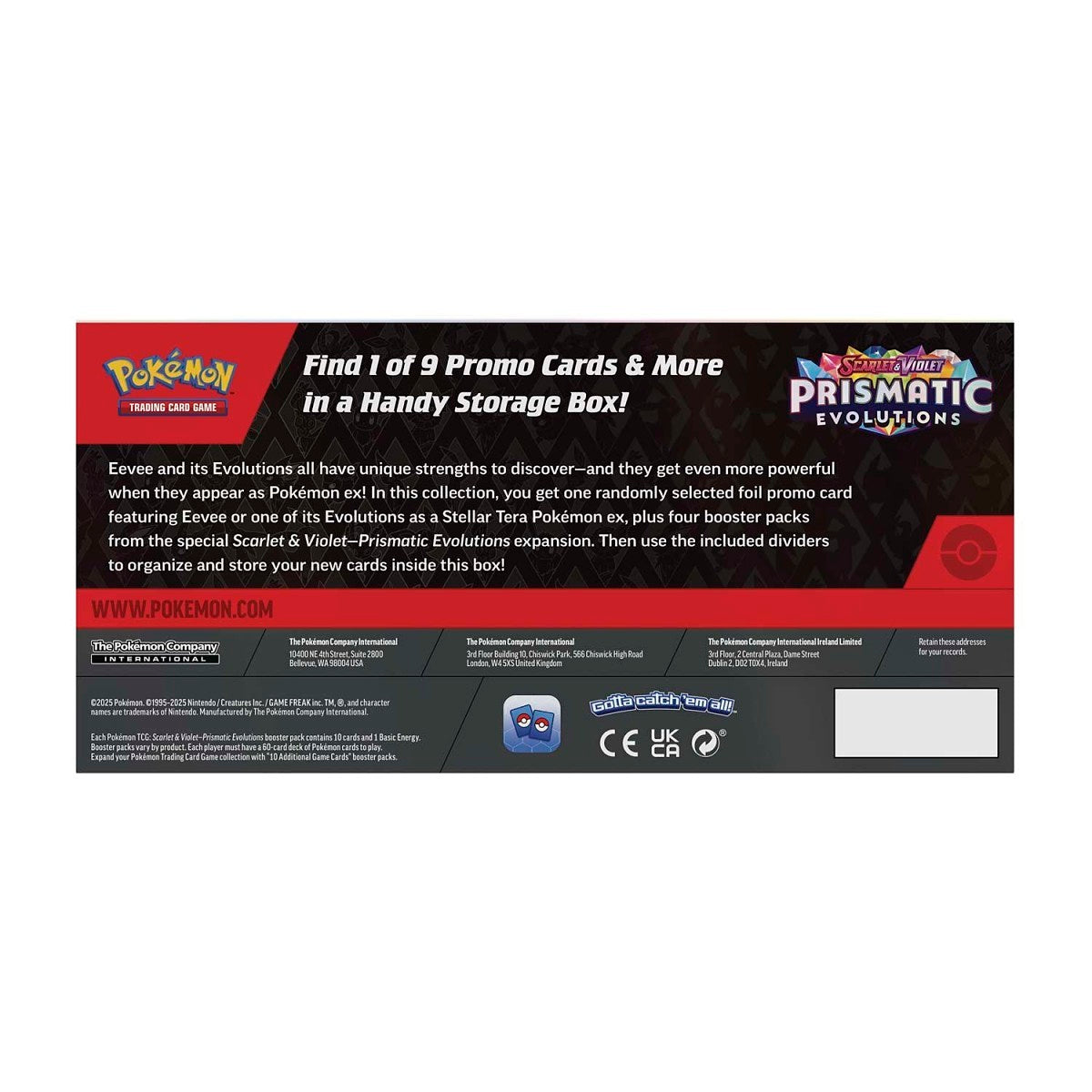 Pokémon TCG: Scarlet & Violet - Prismatic Evolutions Surprise Box