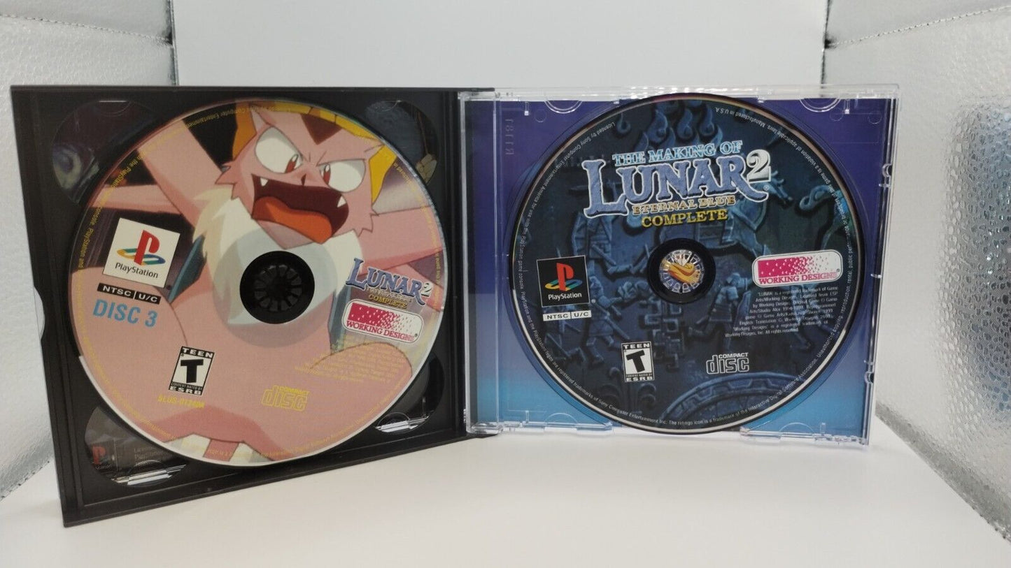 Lunar 2: Eternal Blue - Complete (PlayStation 1)