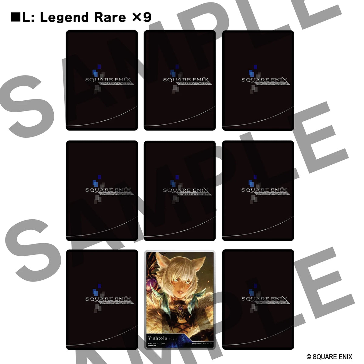 Square Enix Gallery Cards Vol. 01: Final Fantasy 40th Anniversary Collection Booster Display [PRE-ORDER]