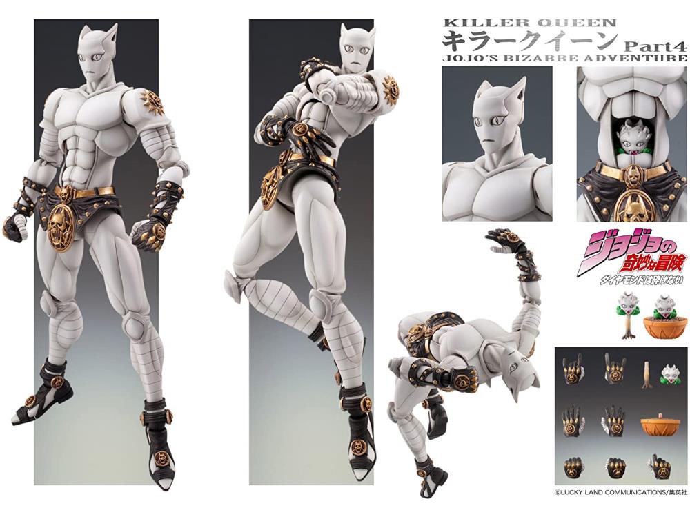 JoJo’s Bizarre Adventure: Diamond Is Unbreakable – Killer Queen Super Action Statue Figure (Medicos)