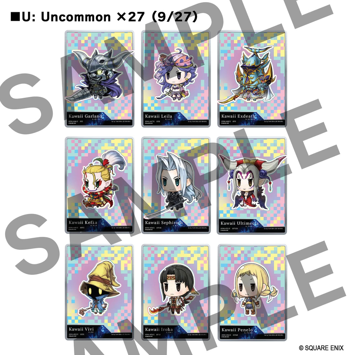 Square Enix Gallery Cards Vol. 01: Final Fantasy 40th Anniversary Collection Booster Display [PRE-ORDER]