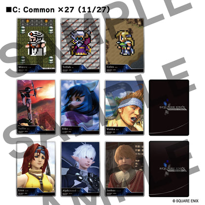 Square Enix Gallery Cards Vol. 01: Final Fantasy 40th Anniversary Collection Booster Display [PRE-ORDER]