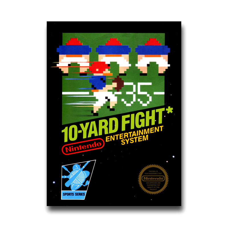 10-Yard Fight [5 Screw] (Nintendo NES)
