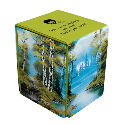 Bob Ross - Lakeside Path Alcove Flip Deck Box (Ultra Pro)