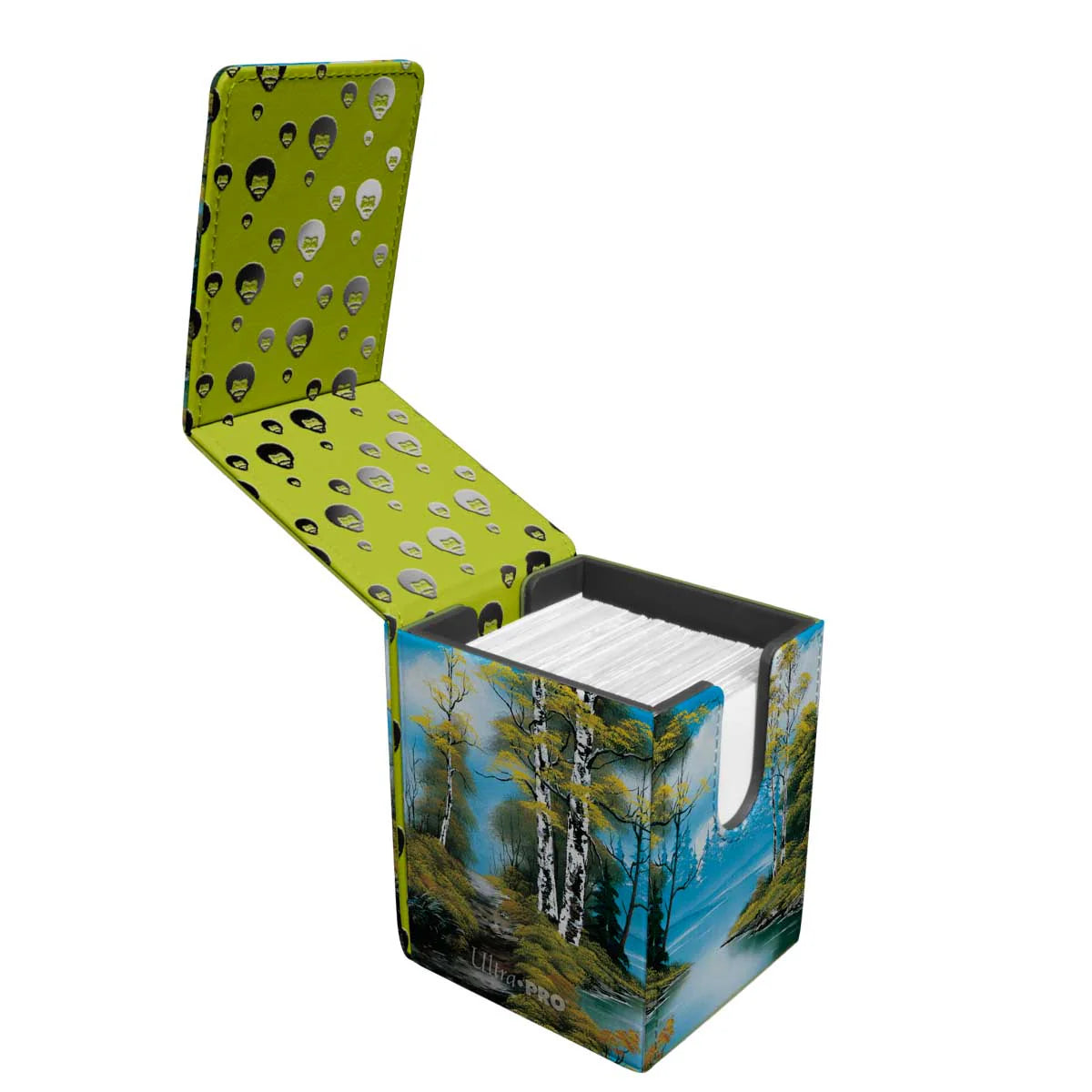 Bob Ross - Lakeside Path Alcove Flip Deck Box (Ultra Pro)