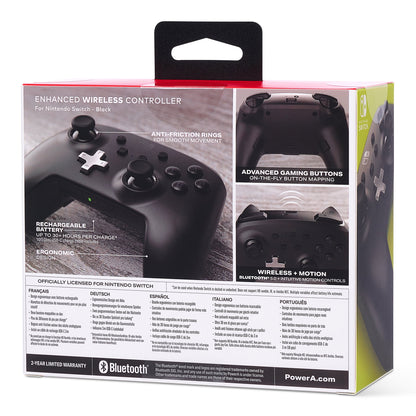 Nintendo Switch PowerA Enhanced Wireless Controller - Black