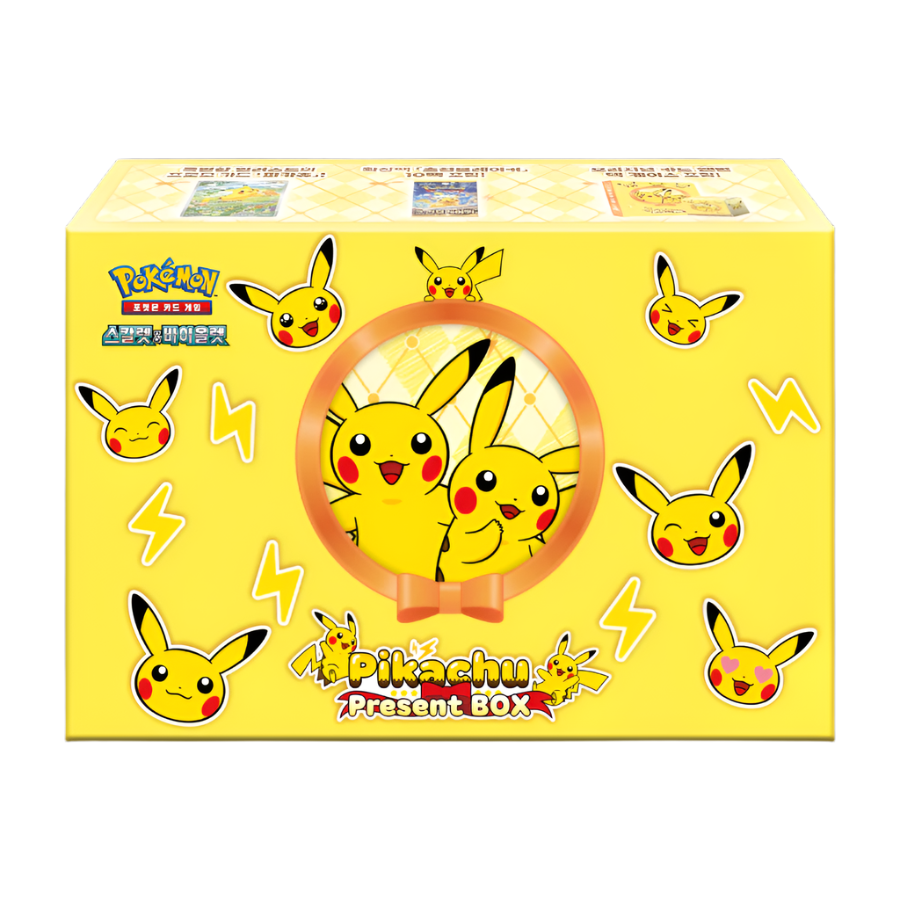 (Korean) Pokémon TCG: Pikachu Present Box