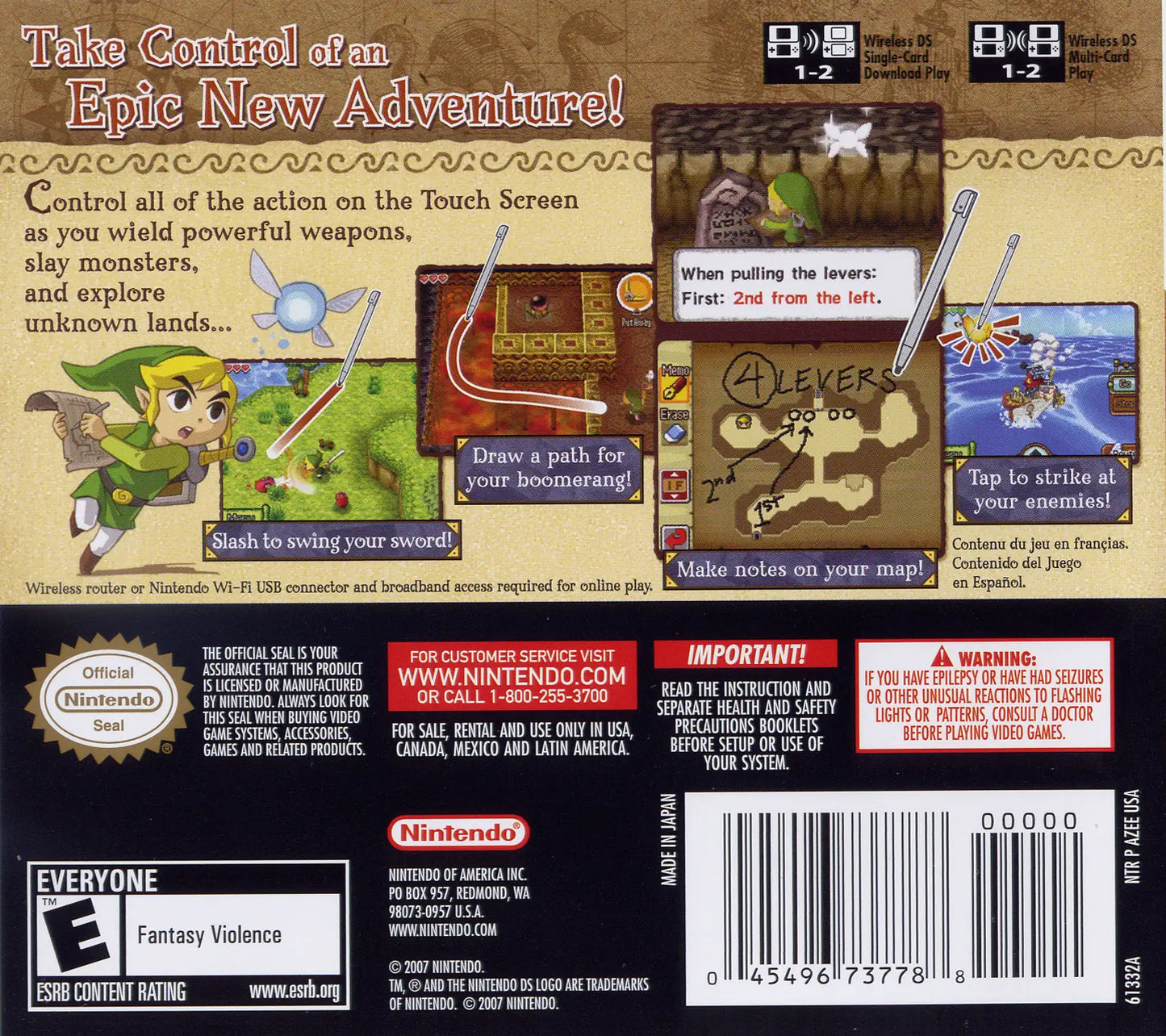 The Legend of Zelda: Phantom Hourglass (Nintendo DS)