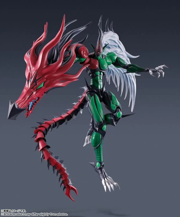 Yu-Gi-Oh! Duel Monsters GX – Elemental HERO Flame Wingman S.H.MonsterArts Figure (Bandai)