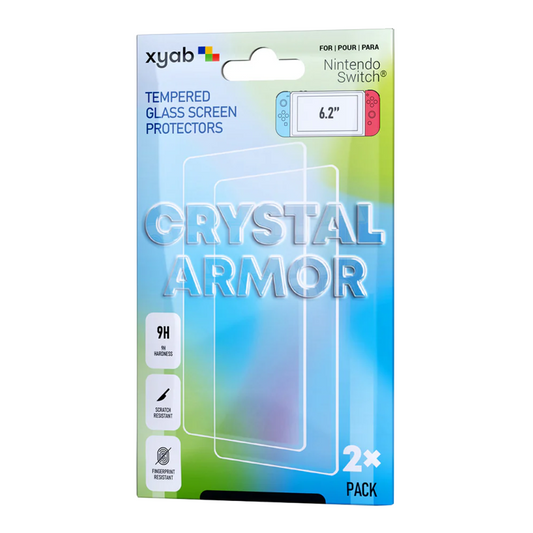 Nintendo Switch Tempered Glass Screen Protectors [2-Pack] (XYAB)
