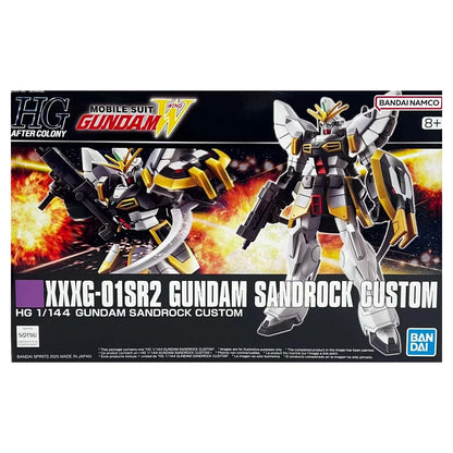 Mobile Suit Gundam Wing: HGAC 1/144 XXXG-01SR2 Gundam Sandrock Custom Model Kit (Bandai)