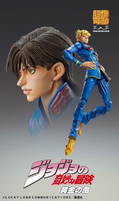 JoJo’s Bizarre Adventure Part 5: Golden Wind – Giorno Giovanna Second Super Action Statue Figure (Medicos)