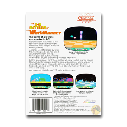 3-D WorldRunner (Nintendo NES)