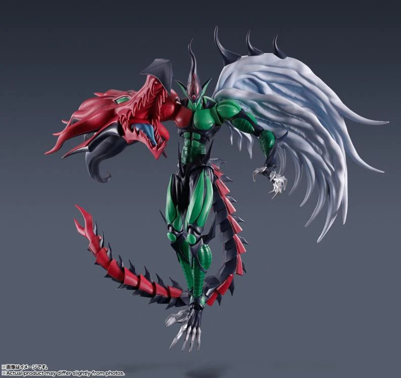 Yu-Gi-Oh! Duel Monsters GX – Elemental HERO Flame Wingman S.H.MonsterArts Figure (Bandai)
