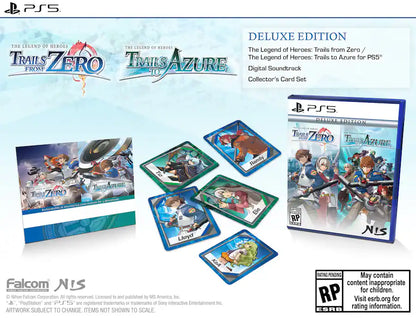 The Legend of Heroes: Trails from Zero & Trails to Azure - Deluxe Edition (PlayStation 5) [PRE-ORDER]