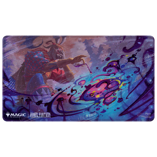Ultra Pro - Magic the Gathering: Universes Beyond - Final Fantasy Black Stitched Playmat