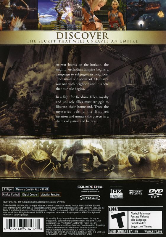 Final Fantasy XII (PlayStation 2)