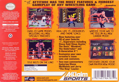 WWF Attitude (Nintendo 64)