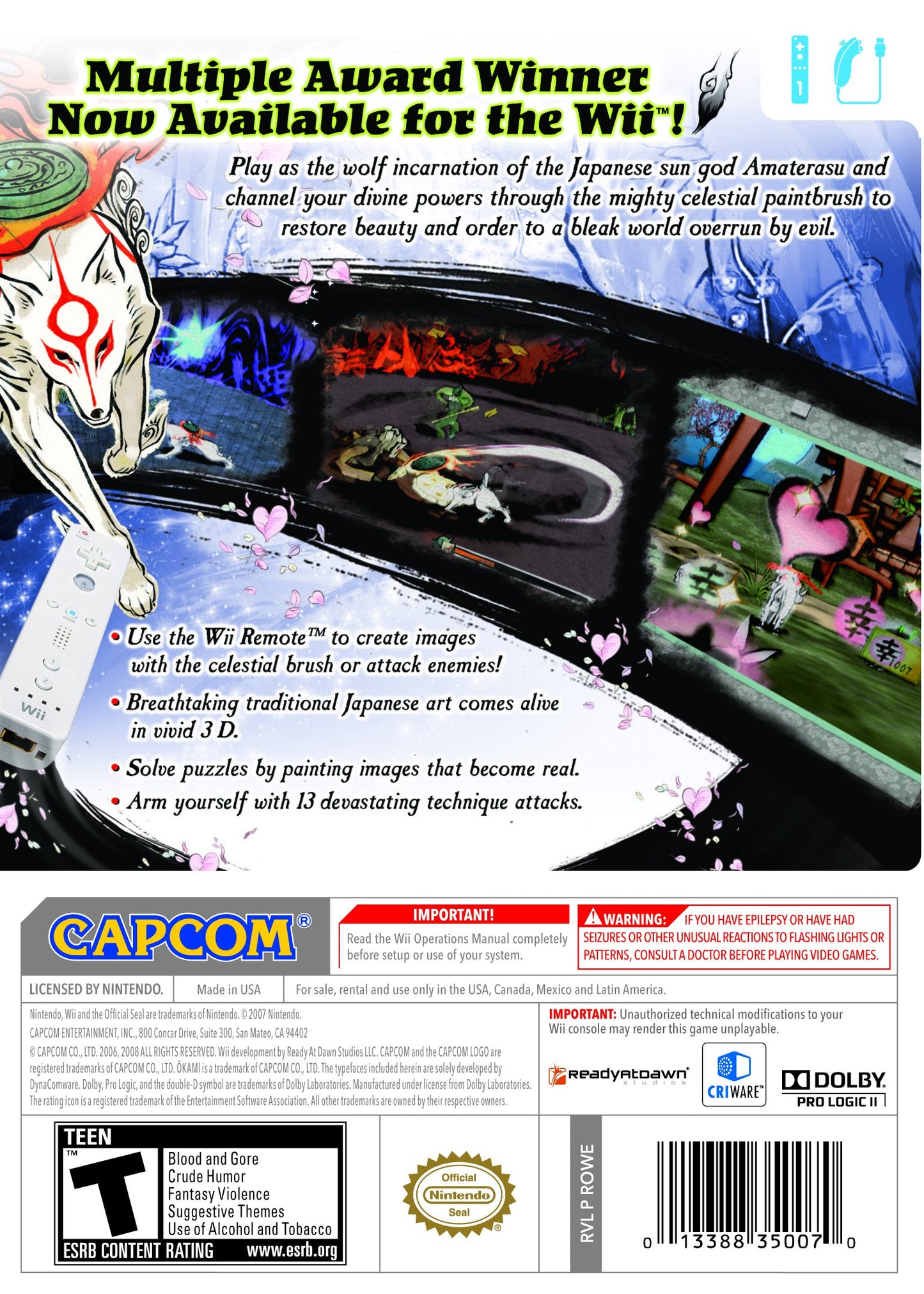 Ōkami (Nintendo Wii)
