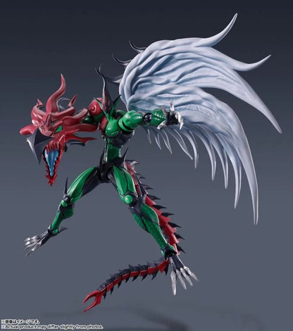 Yu-Gi-Oh! Duel Monsters GX – Elemental HERO Flame Wingman S.H.MonsterArts Figure (Bandai)