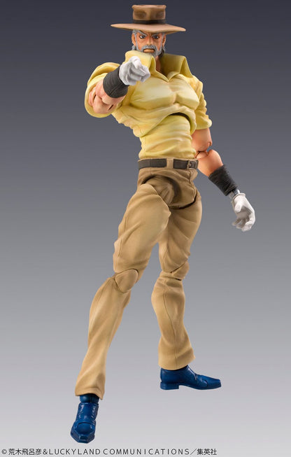 JoJo’s Bizarre Adventure: Stardust Crusaders – Joseph Joestar & Iggy Super Action Statue Figure (Medicos)