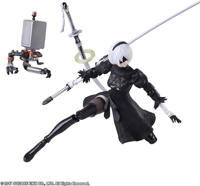 Nier: Automata - YoRHa Type No.2 Type B Version 2.0 Action Figure (Bring Arts)