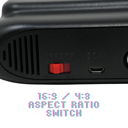 Classiq 2 HD Console - Black/Red (NES & SNES)