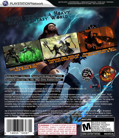 Brutal Legend (PlayStation 3)