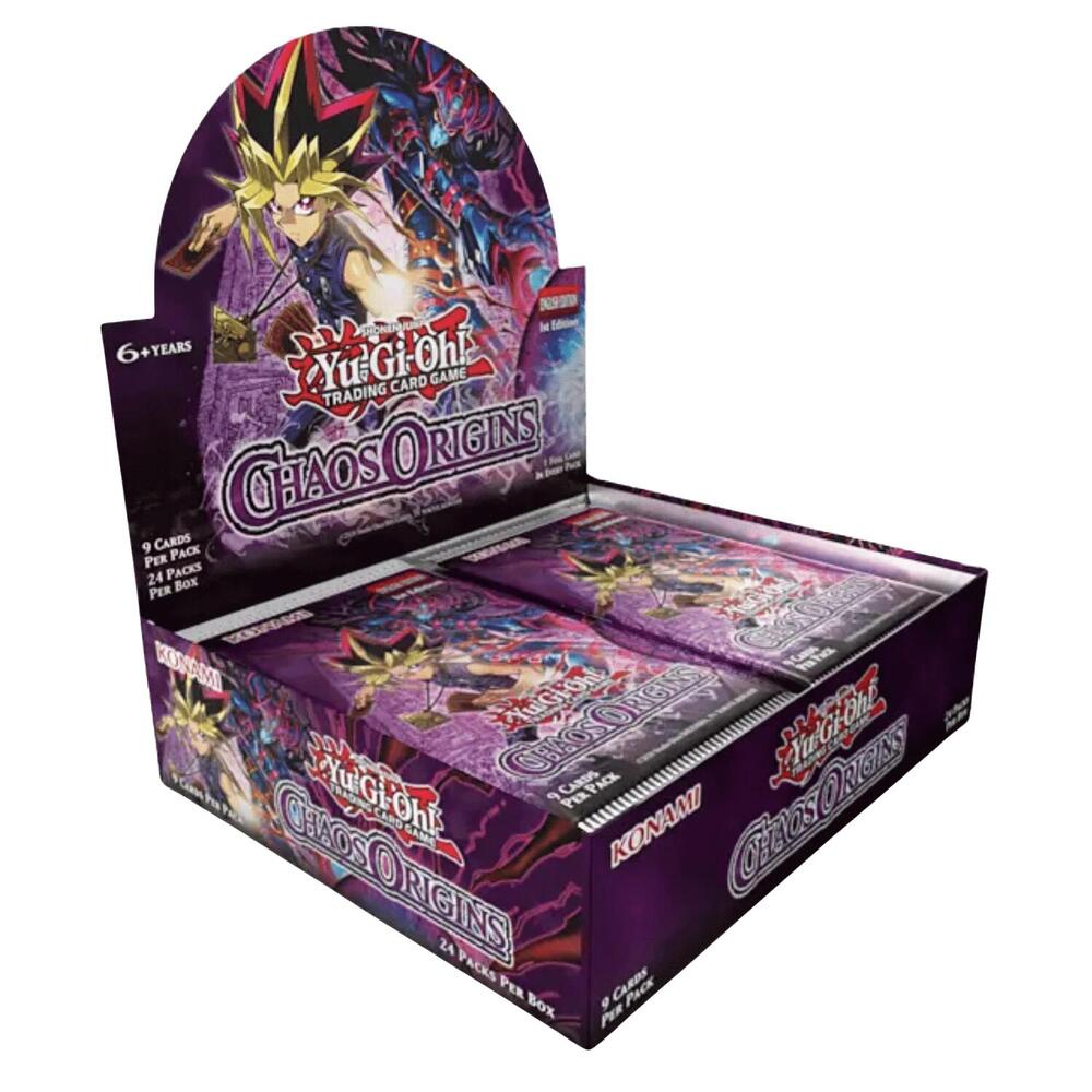 Yu-Gi-Oh! Chaos Origins Booster Box [1st Edition] (24 Packs) [PRE-ORDER]