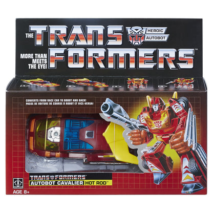 Transformers Vintage G1 - Autobot Cavalier Hot Rod Action Figure [Reissue] (Hasbro)