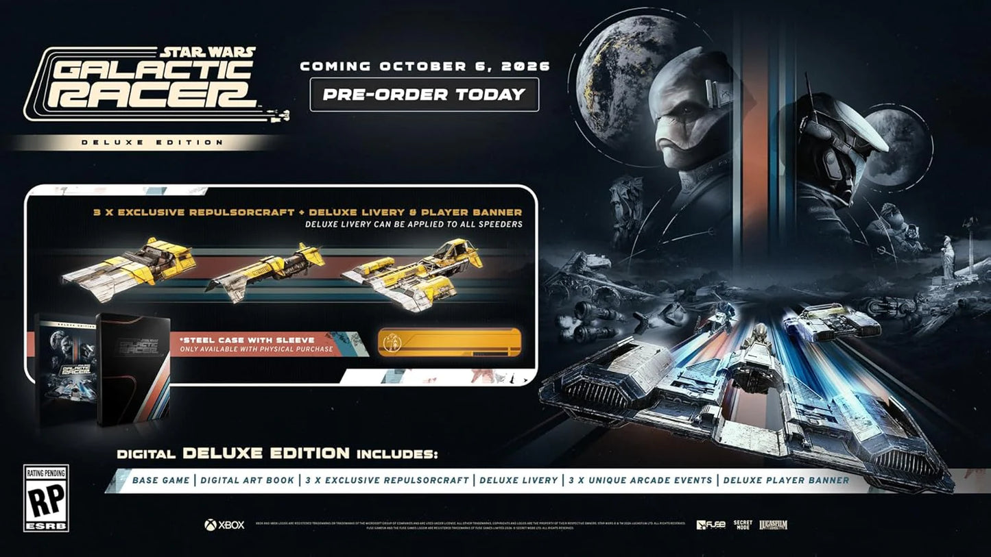 Star Wars Galactic Racer [Deluxe Edition] (PlayStation 5) [PREORDER]