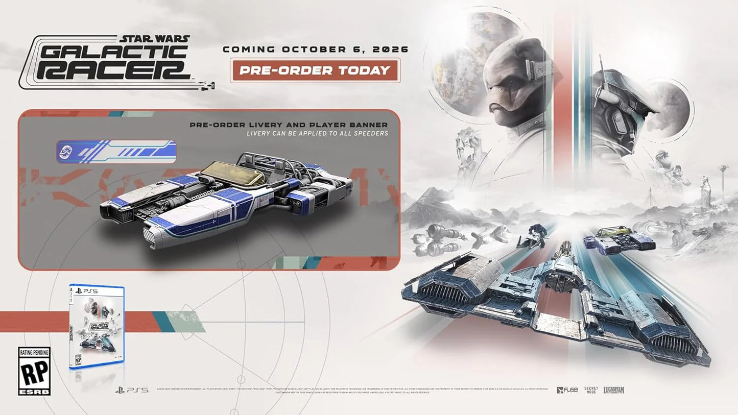 Star Wars Galactic Racer (PlayStation 5) [PREORDER]