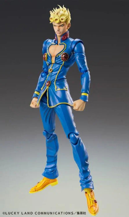 JoJo’s Bizarre Adventure Part 5: Golden Wind – Giorno Giovanna Second Super Action Statue Figure (Medicos)