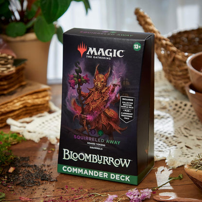 Magic: The Gathering - Bloomburrow Commander Deck - Squirreled Away (Black-Green)