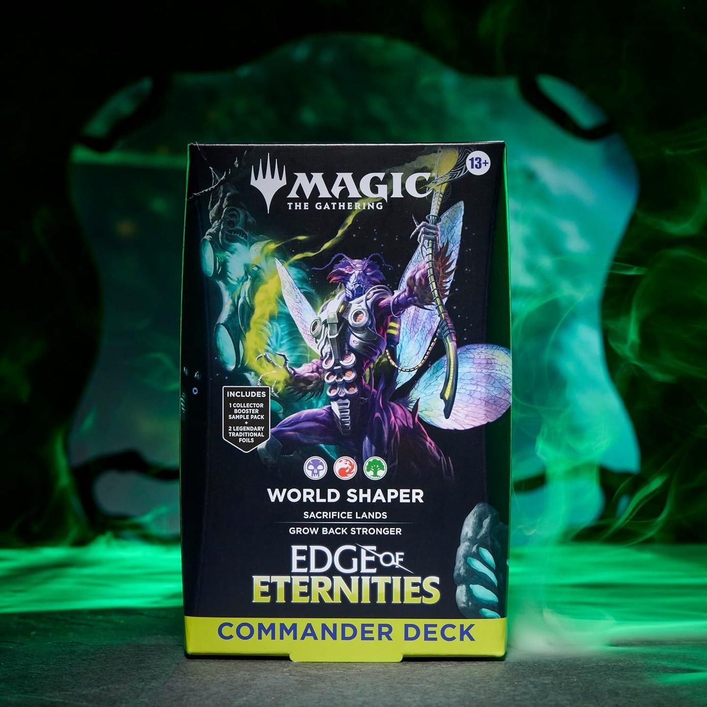 Magic: The Gathering - Edge of Eternities Commander Deck - World Shaper (Black-Red-Green)