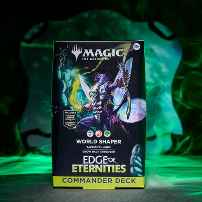 Magic: The Gathering - Edge of Eternities Commander Deck - World Shaper (Black-Red-Green)